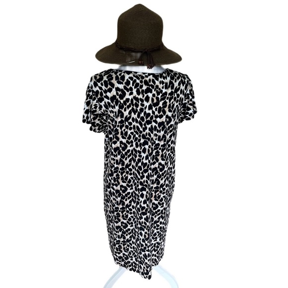Wonder Leopard Print Dress Size Medium - Picture 6 of 7